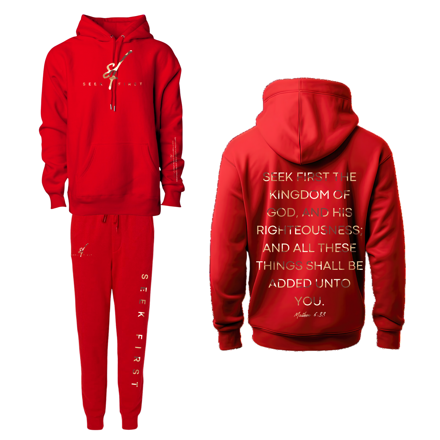 Tan Camo Seek First Sweatsuit