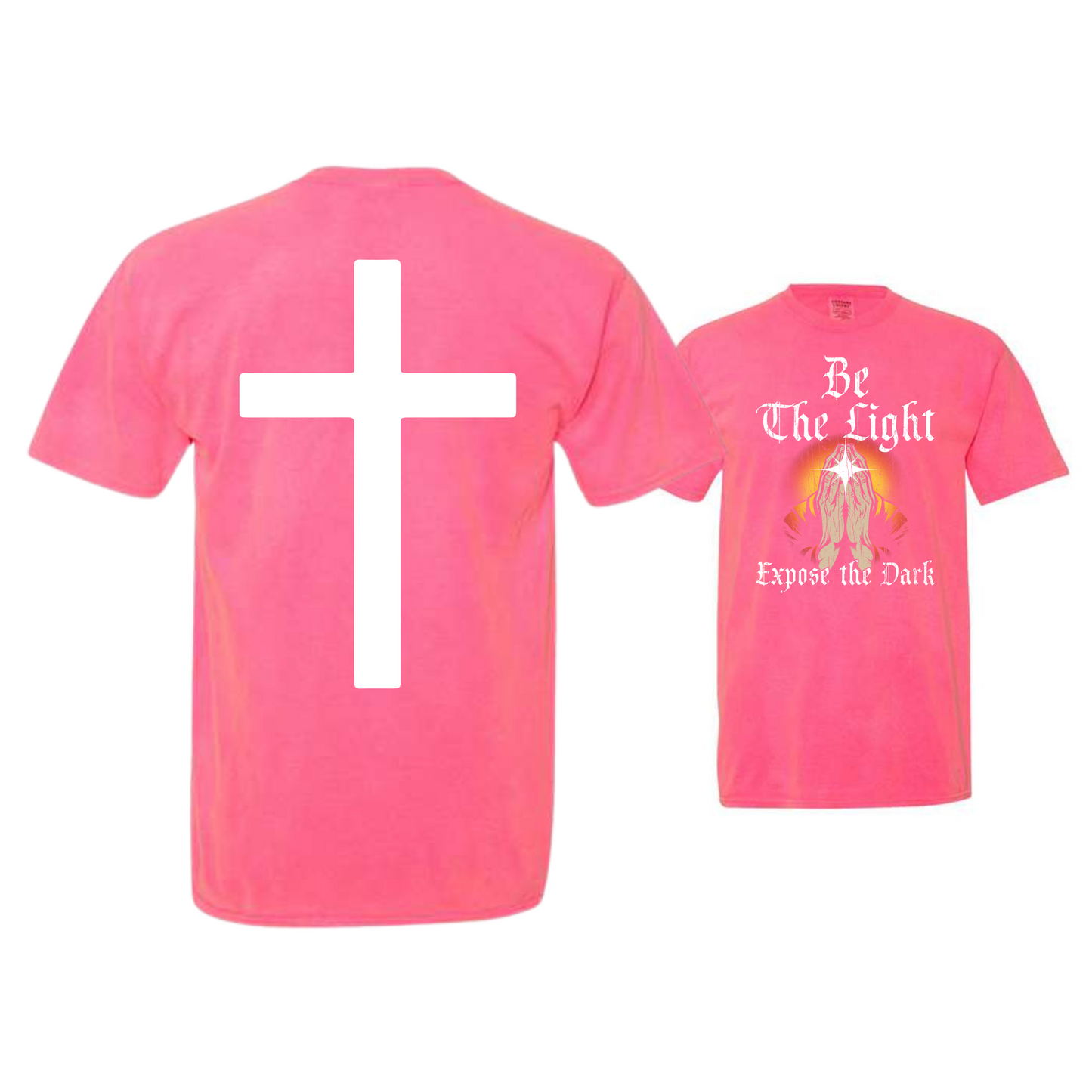 Be The Light Dyed Heavyweight Tee