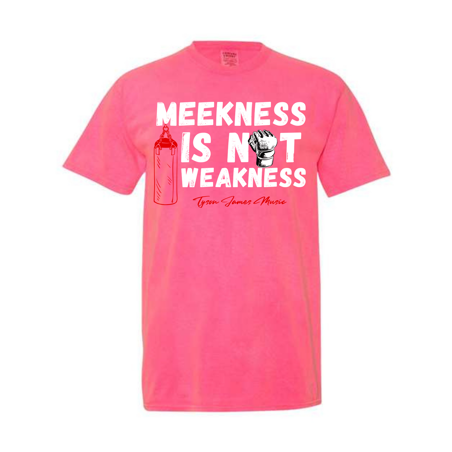 Meekness is not Weakness Dyed Heavyweight Tee