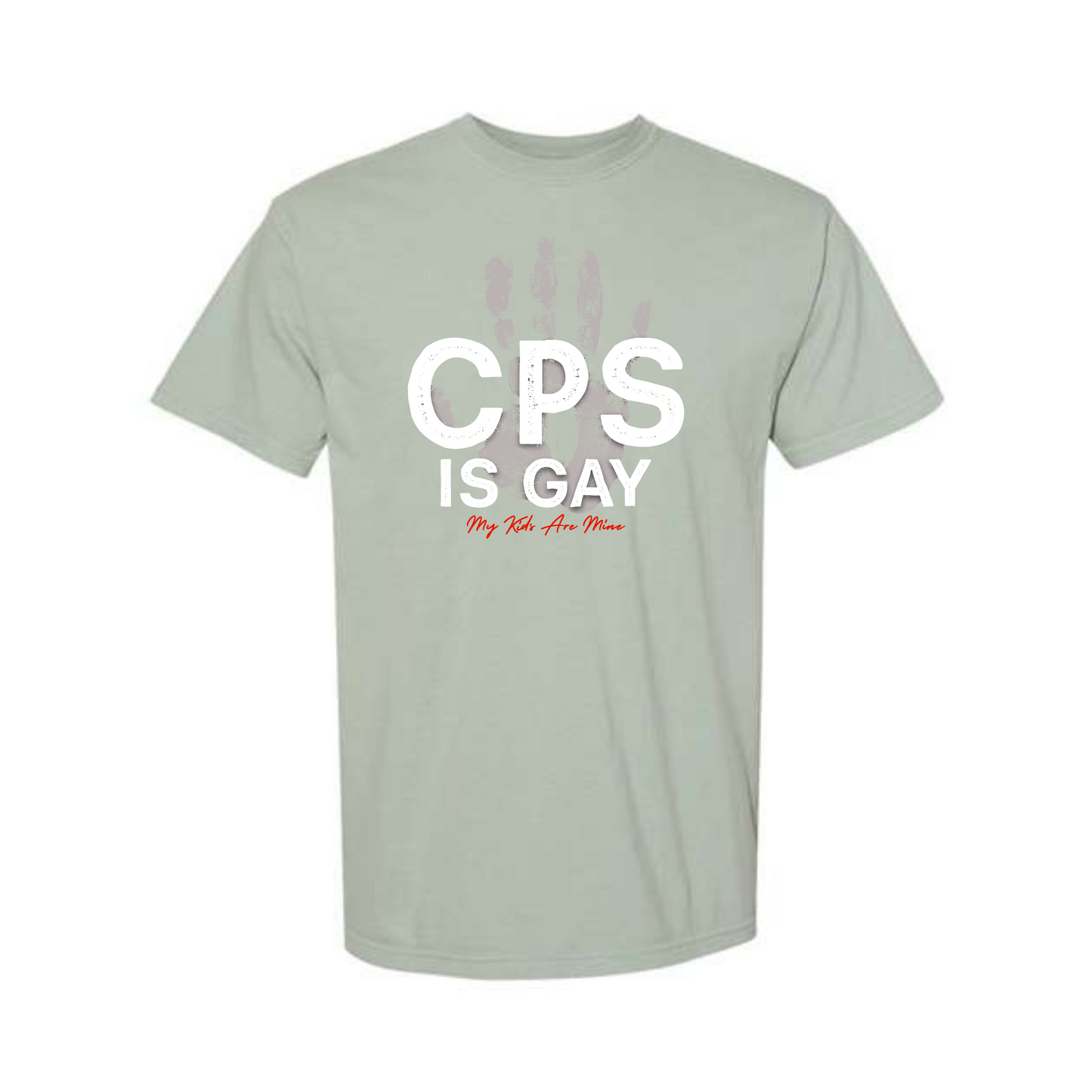 CPS is Gay Dyed Heavyweight Tee