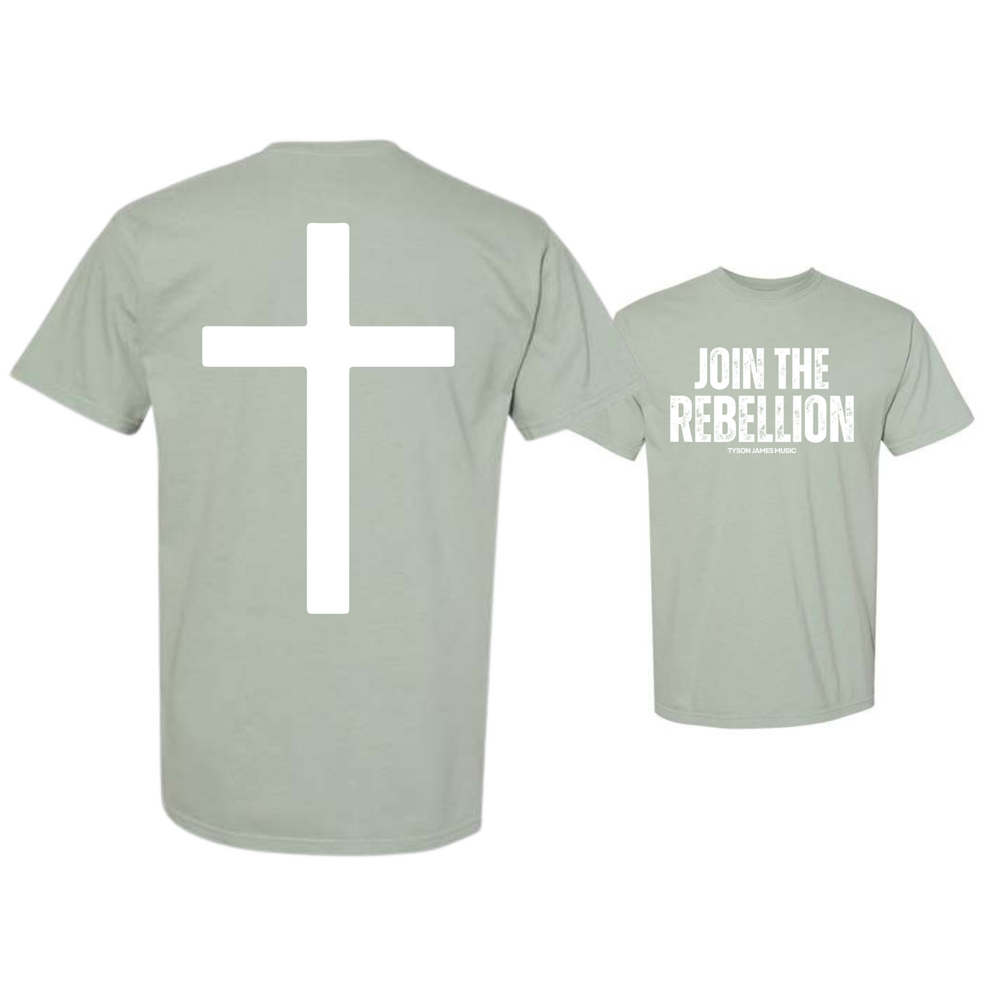 Join The Rebellion Dyed Heavyweight Tee