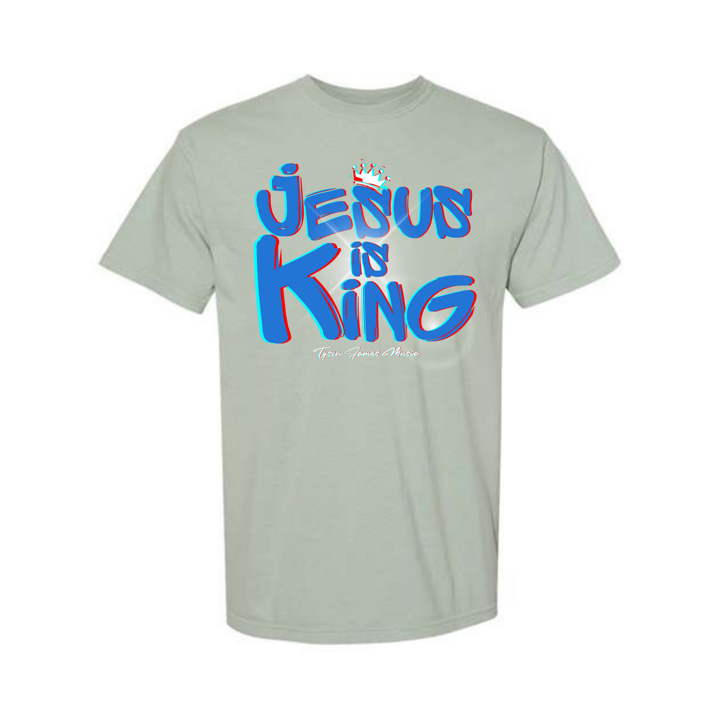 Jesus is King Dyed Heavyweight Tee