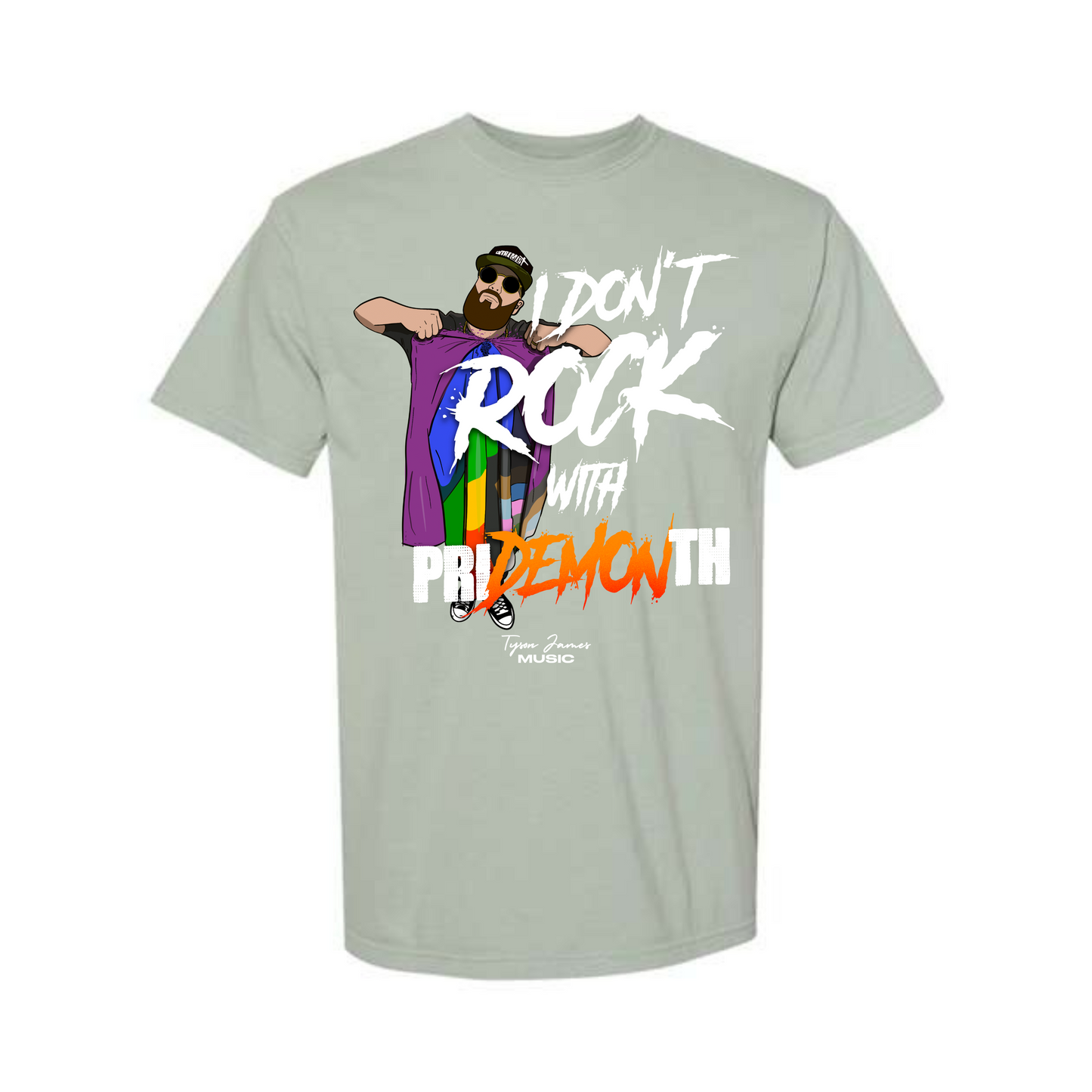 Demon Month Dyed Heavyweight Tee