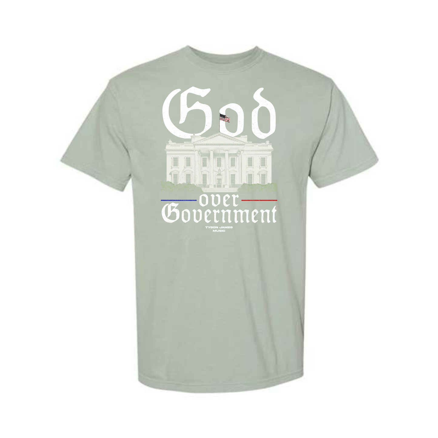 God Over Government Dyed Heavyweight Tee