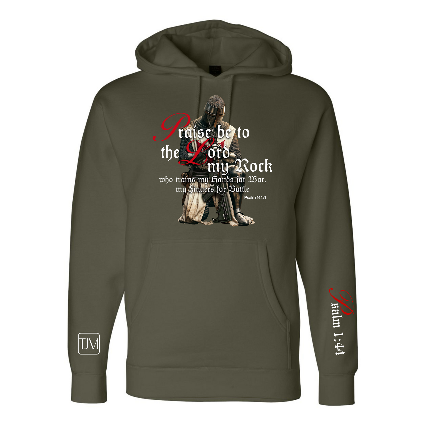 Psalm 144:1 Hoodie/Pullover