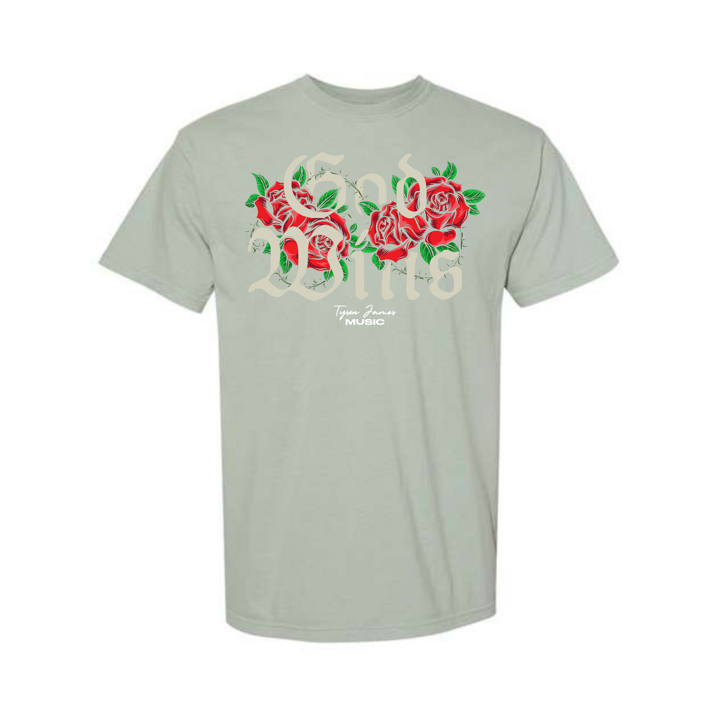 God Wins Dyed Heavyweight Tee