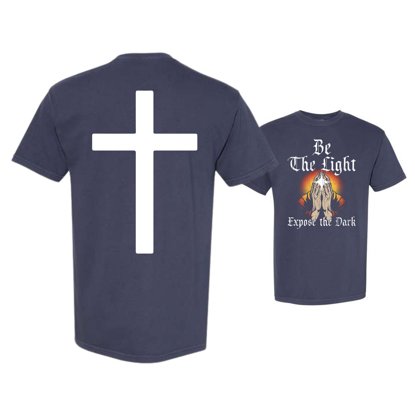 Be The Light Dyed Heavyweight Tee