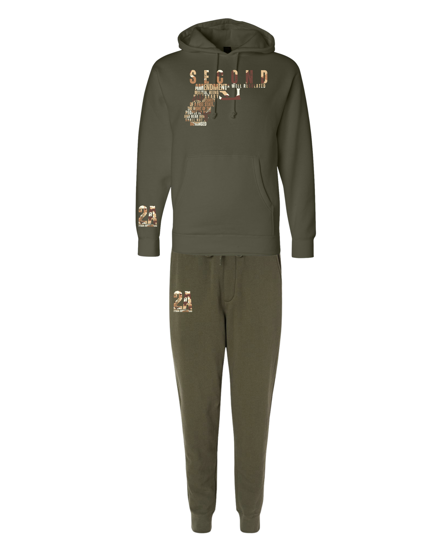 Tan Camo Second Sweatsuit