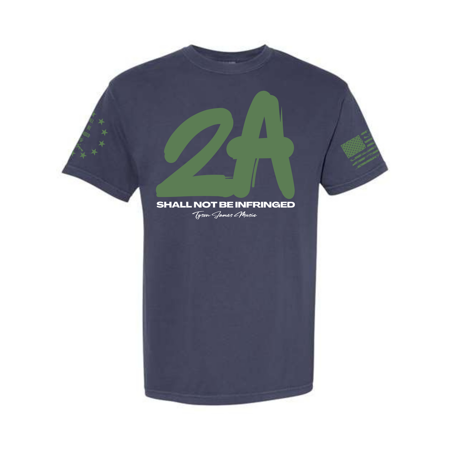 2A Dyed Heavyweight Tee