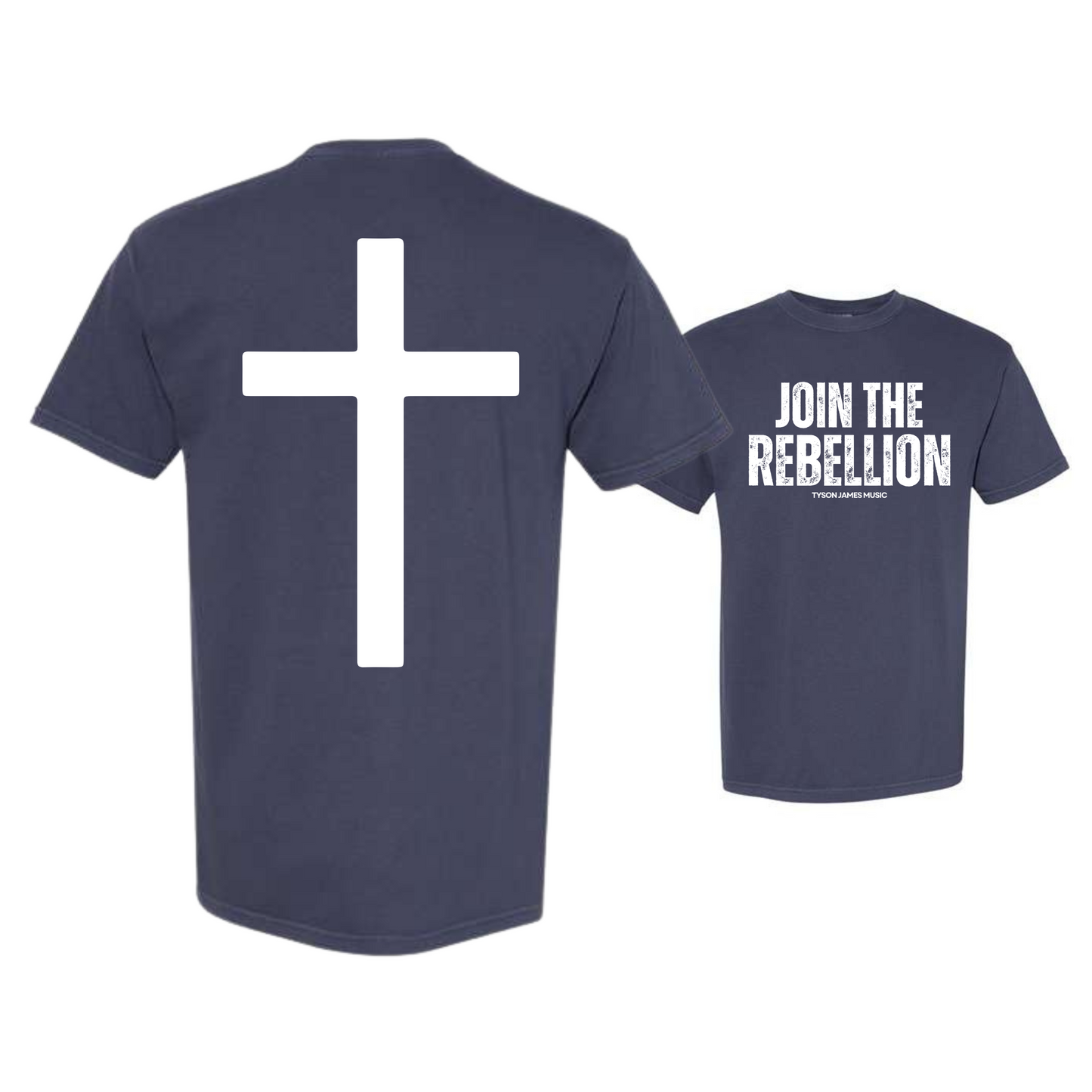 Join The Rebellion Dyed Heavyweight Tee