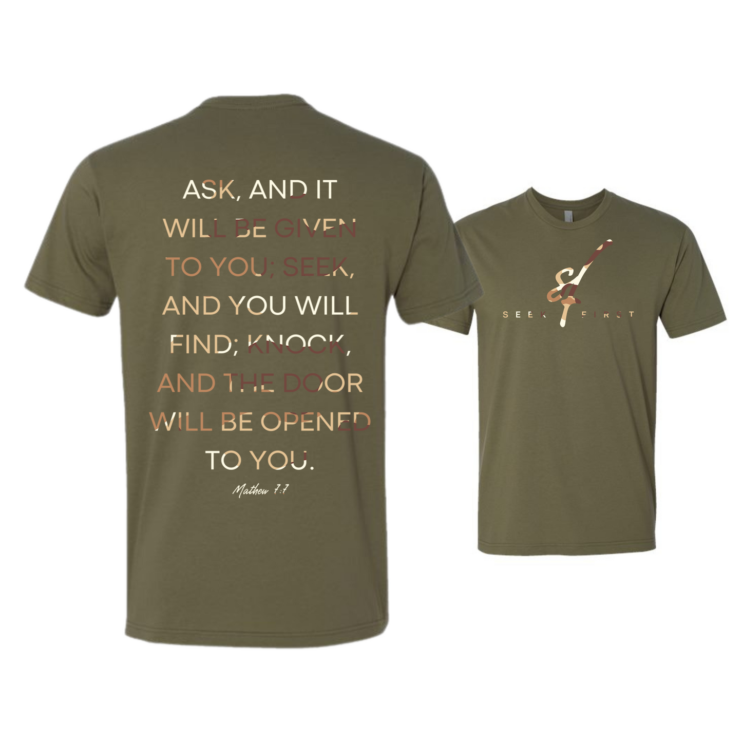 Knock Tan Camo T-Shirt