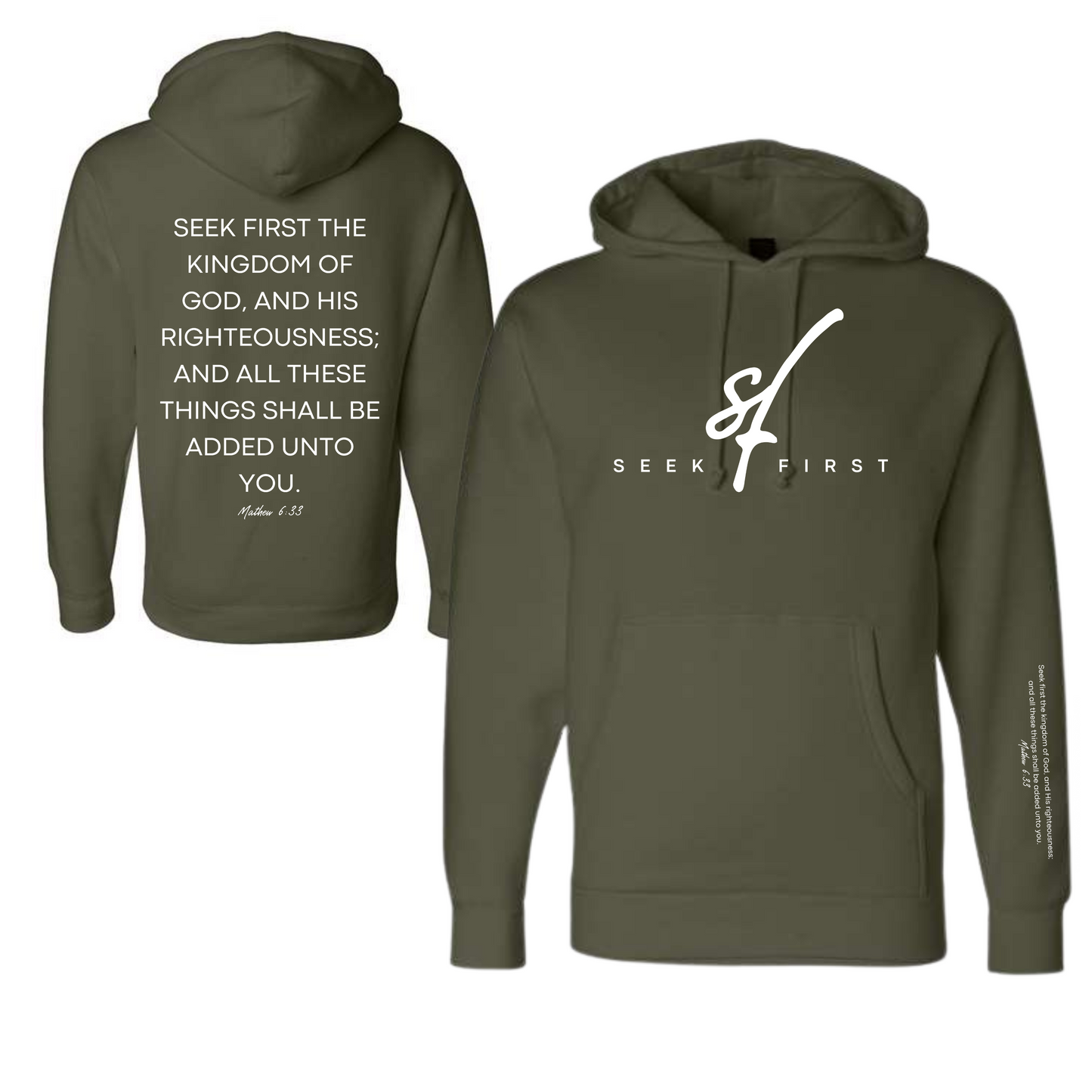 Seek First Hoodie