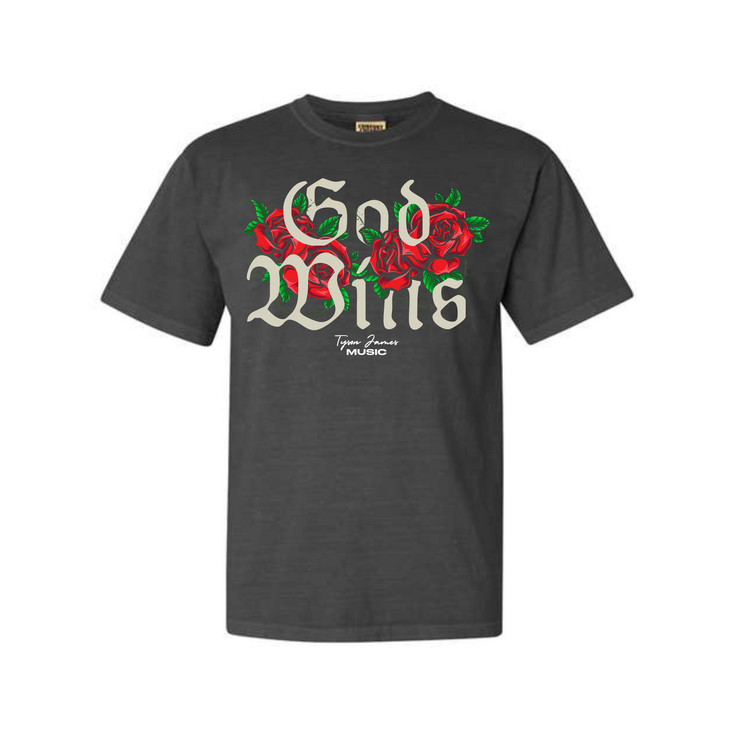 God Wins Dyed Heavyweight Tee