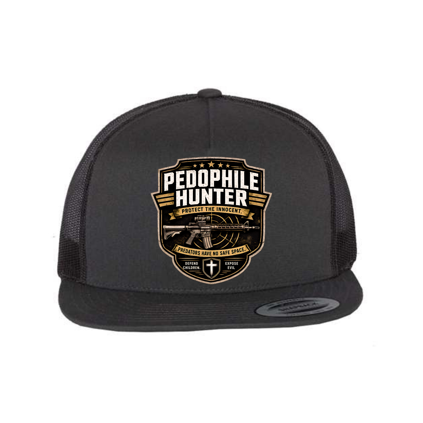 Pedophile Hunter Five-Panel Classic Trucker Cap