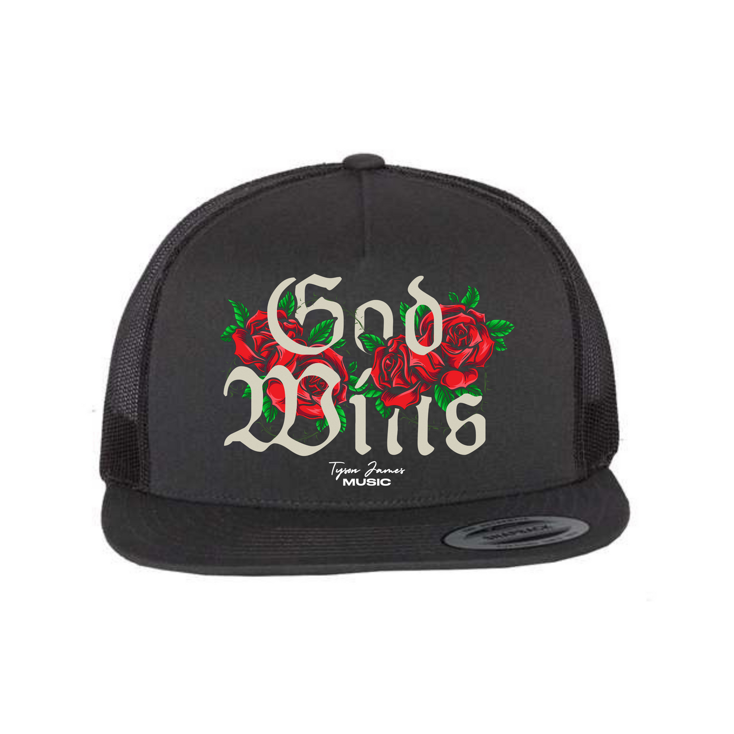 God Wins Five-Panel Classic Trucker Cap