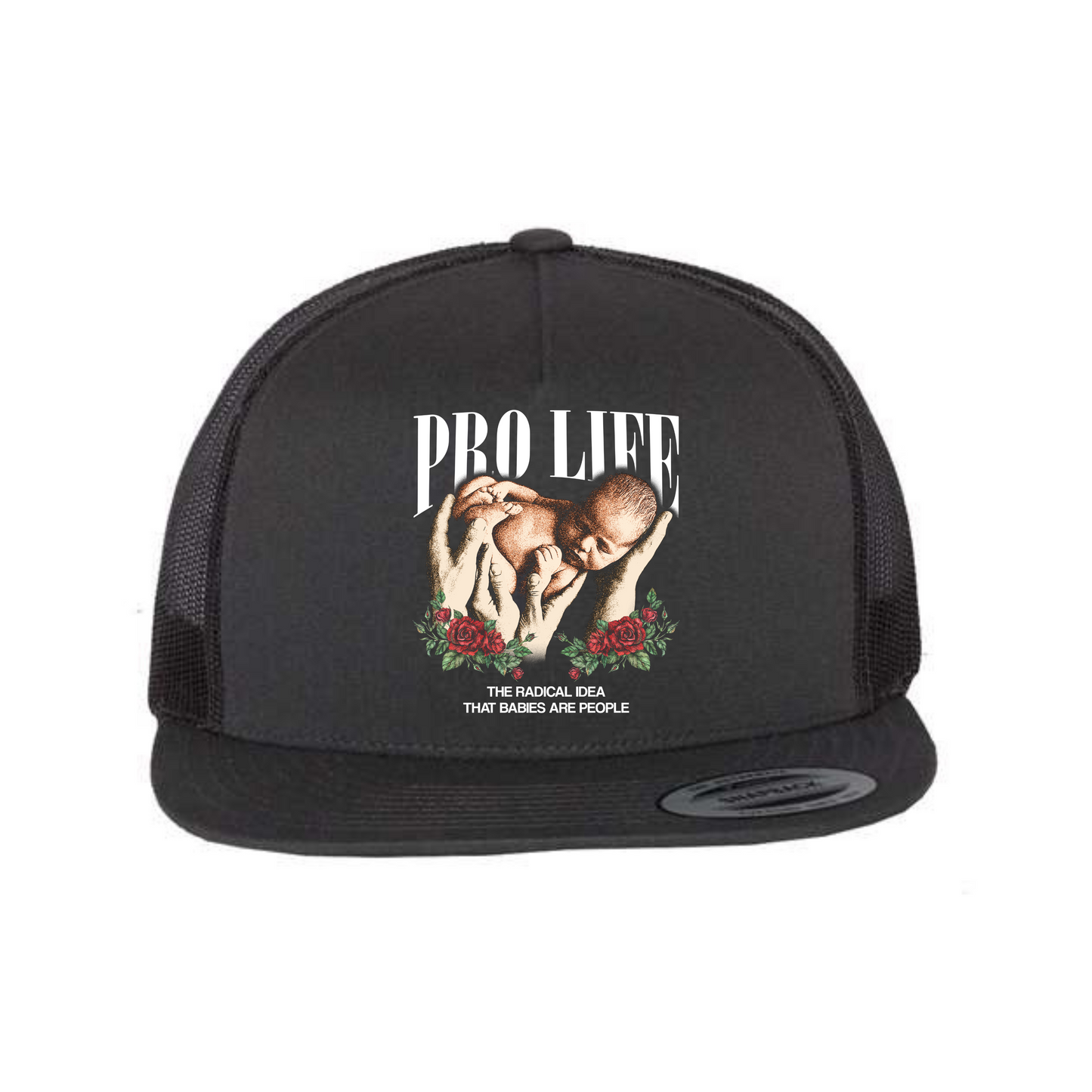 Pro Life Five-Panel Classic Trucker Cap