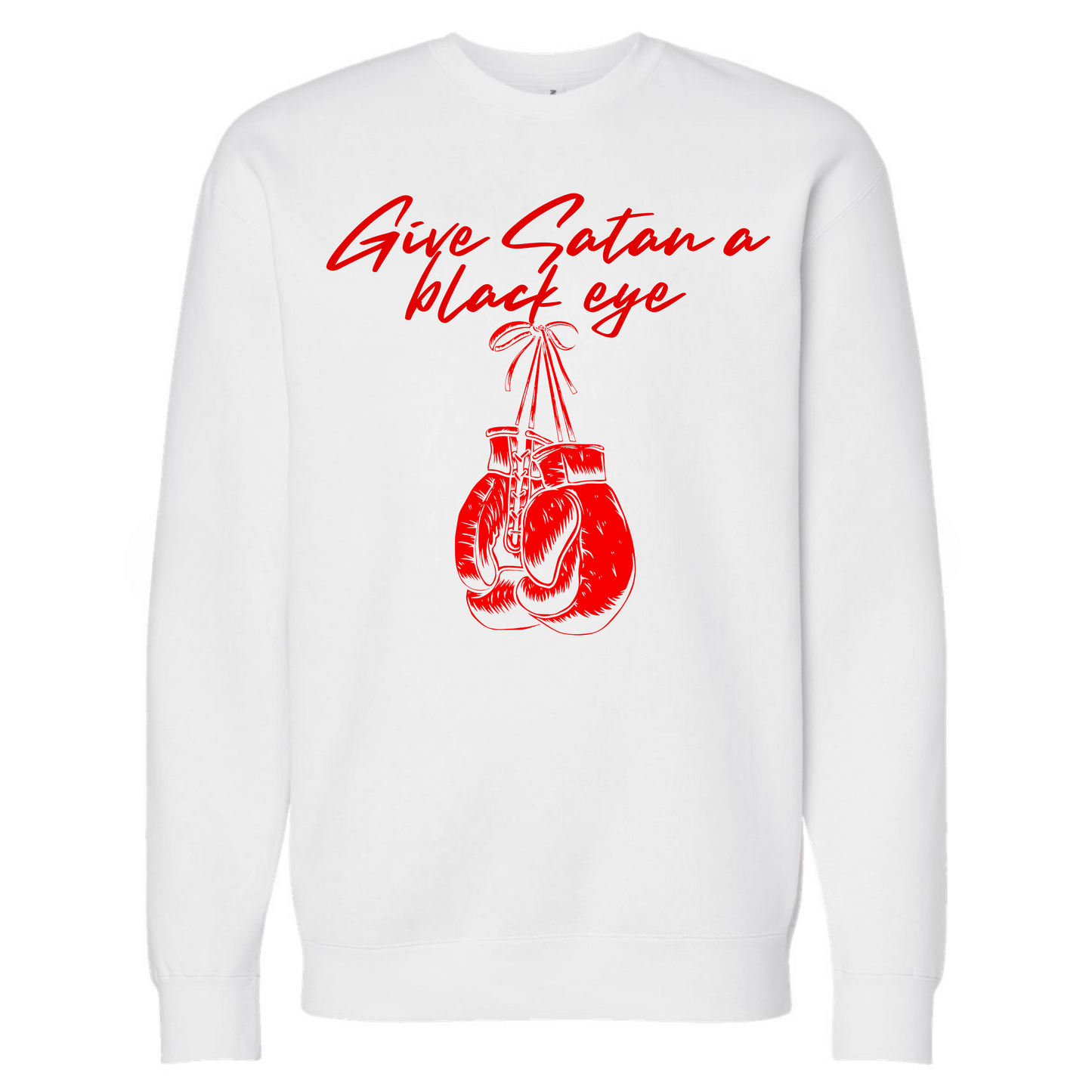 Give Satan a Black Eye Hoodie
