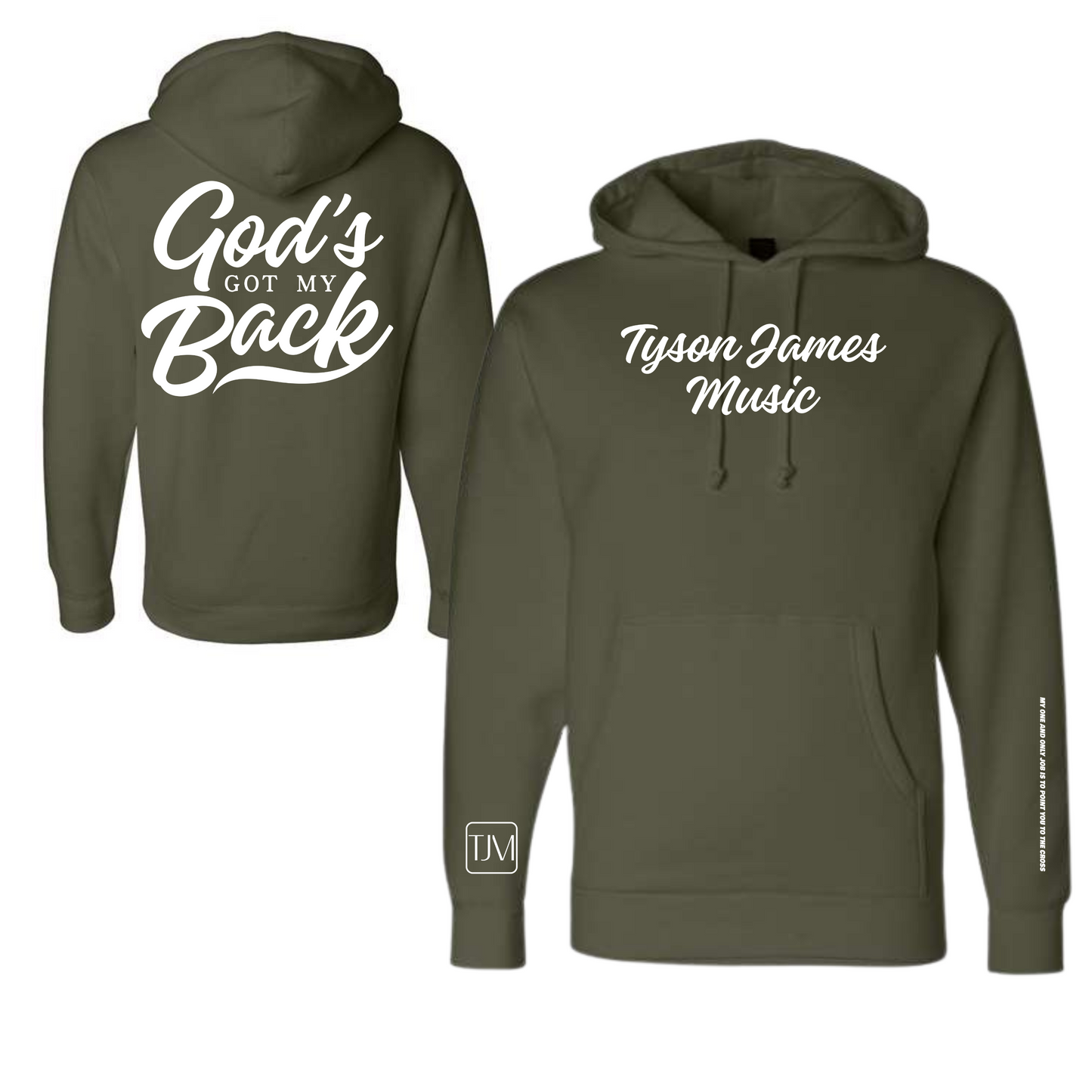 God's Got My Back Hoodie/Pullover