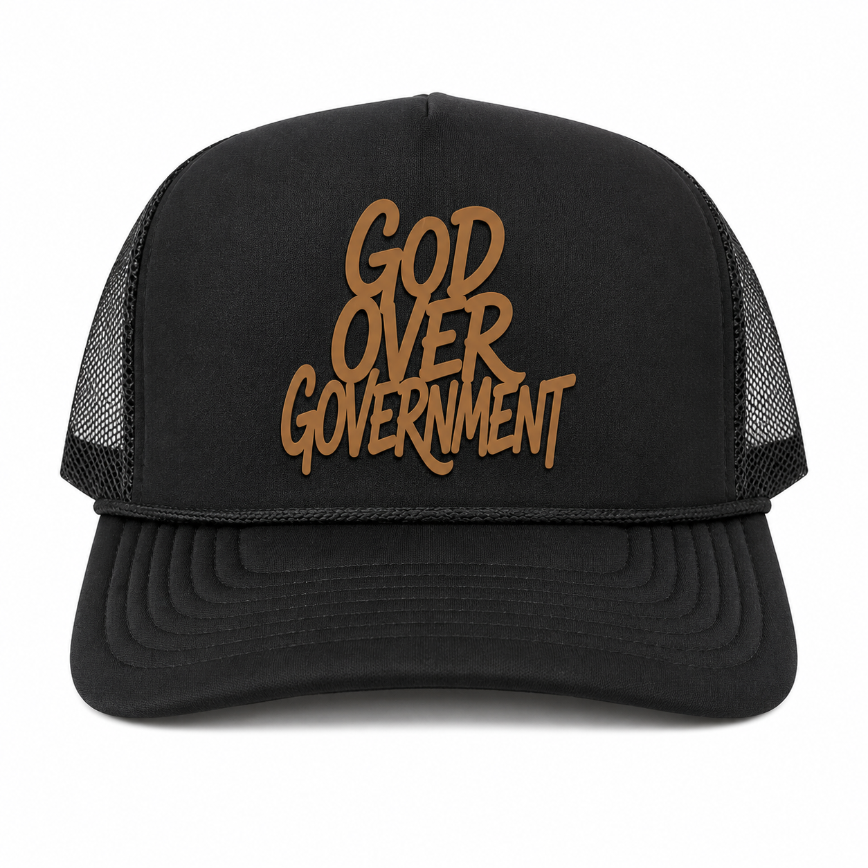 God Over Government Foam Mesh Trucker Cap