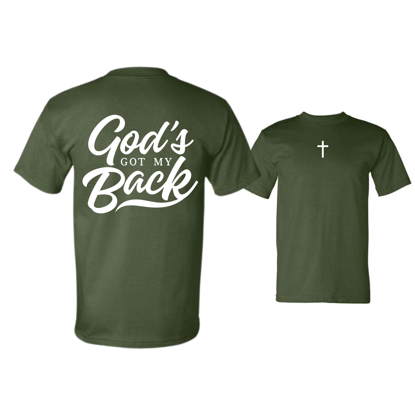 God's Got My Back Heavyweight Tee