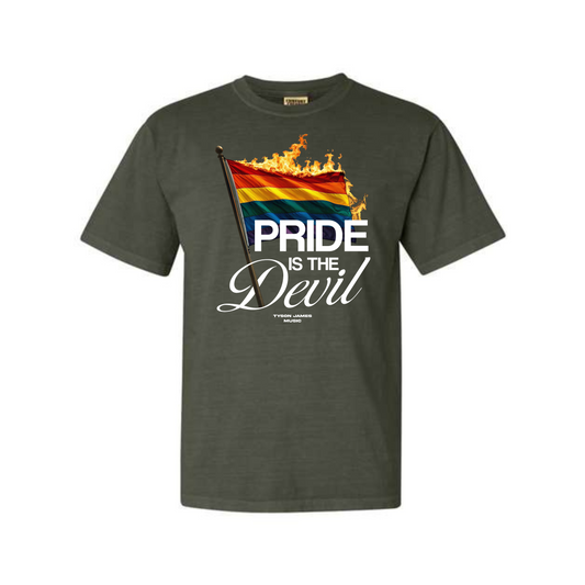 Pride is the Devil Dyed Heavyweight Tee
