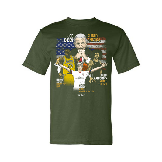 Joe Biden Ruined America Heavyweight Tee