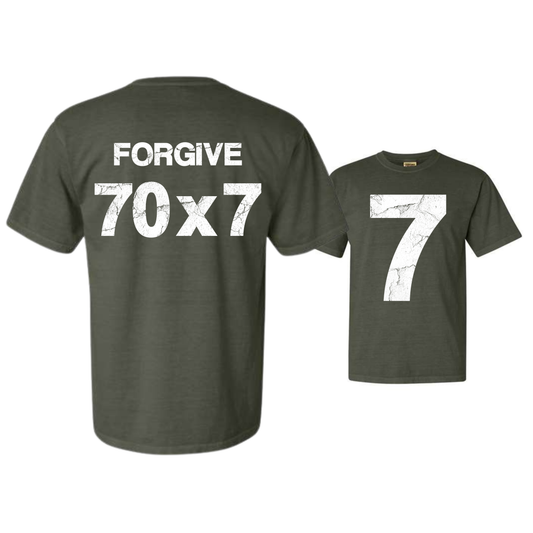 70 x 7 Dyed Heavyweight Tee