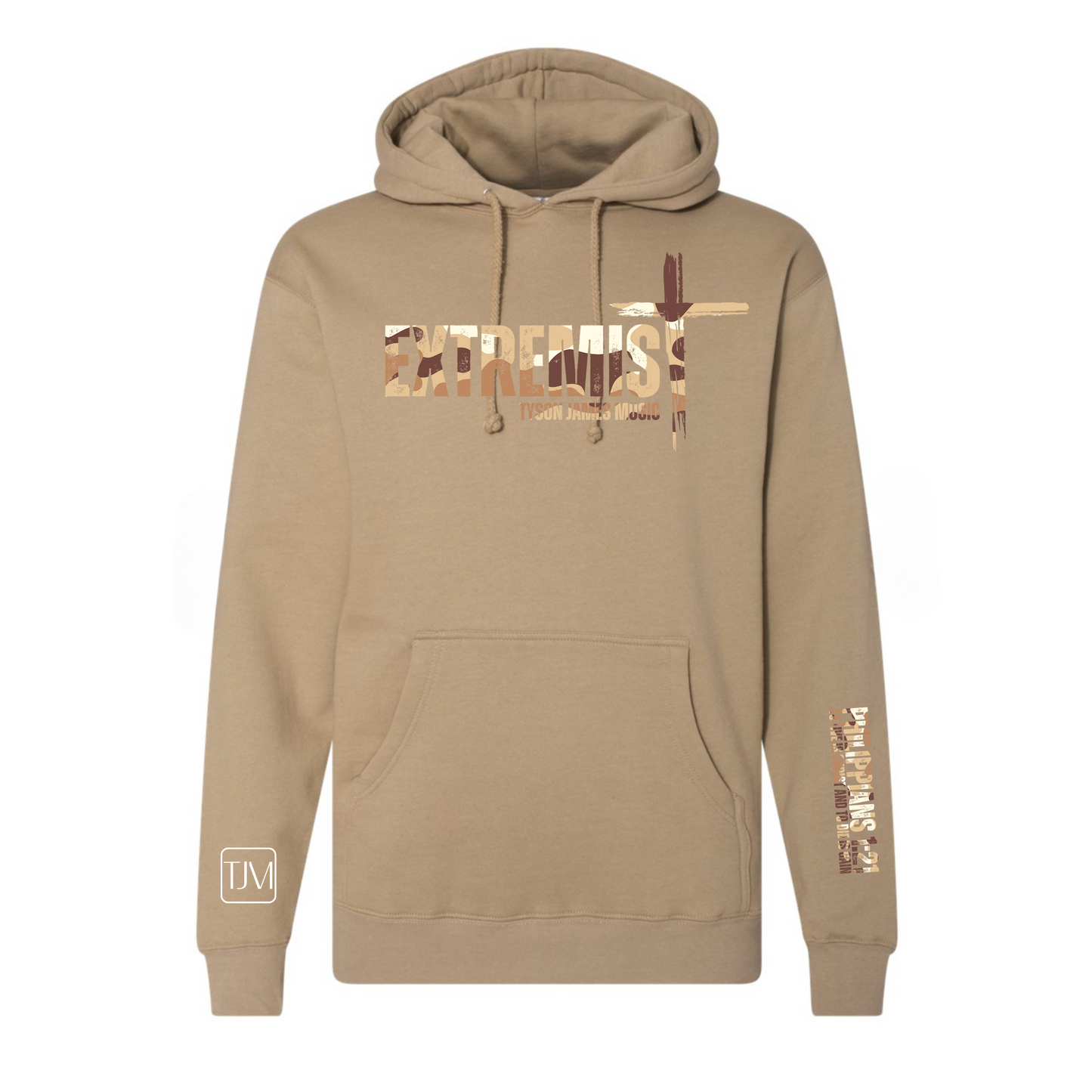 Extremist Tan Camo Hoodie/Pullover