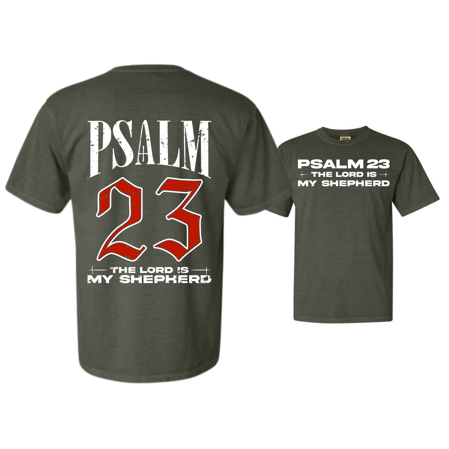 Psalm 23 Dyed Heavyweight Tee