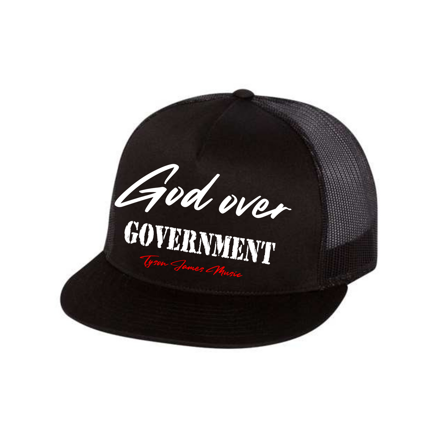 God Over Government Five-Panel Classic Trucker Cap