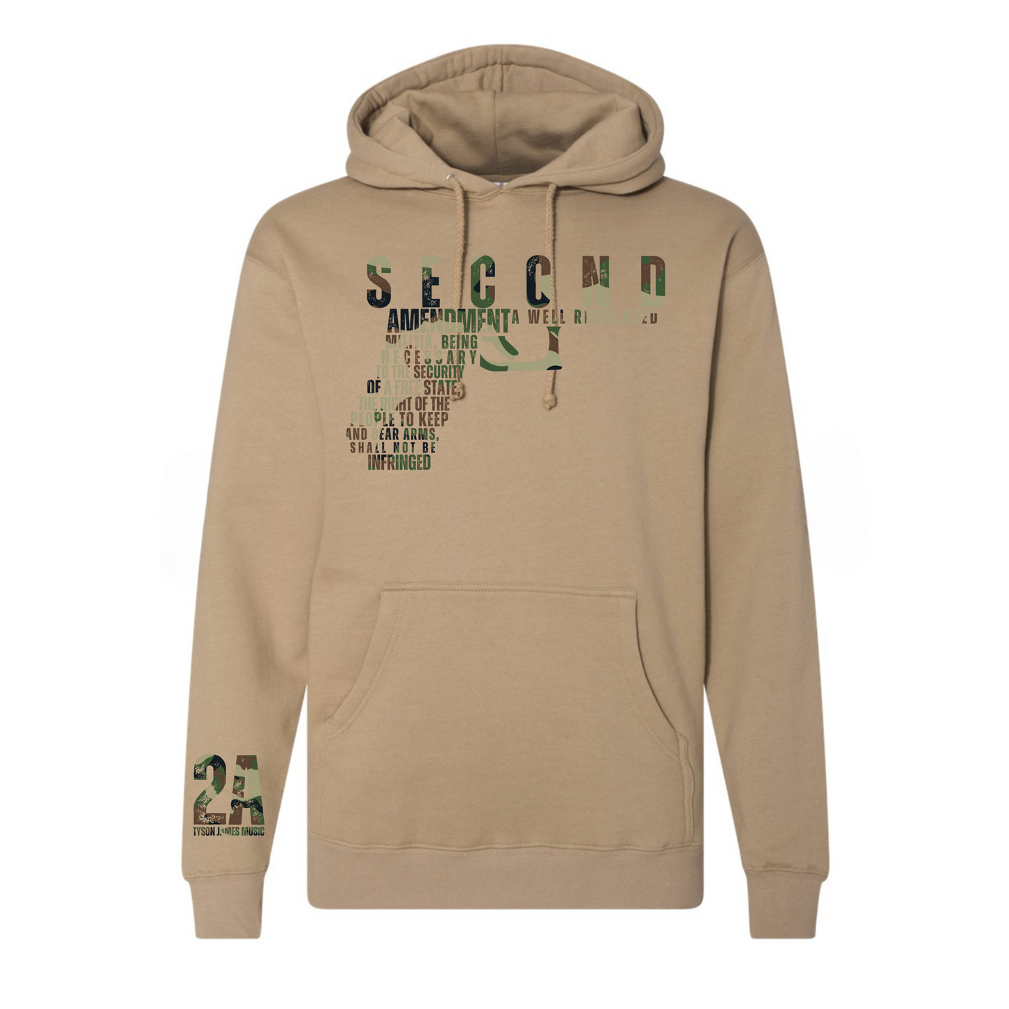 Second Green Camo Hoodie/Pullover