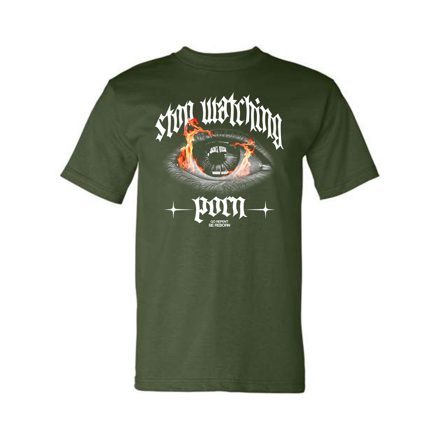 Stop Watching Porn Heavyweight Tee