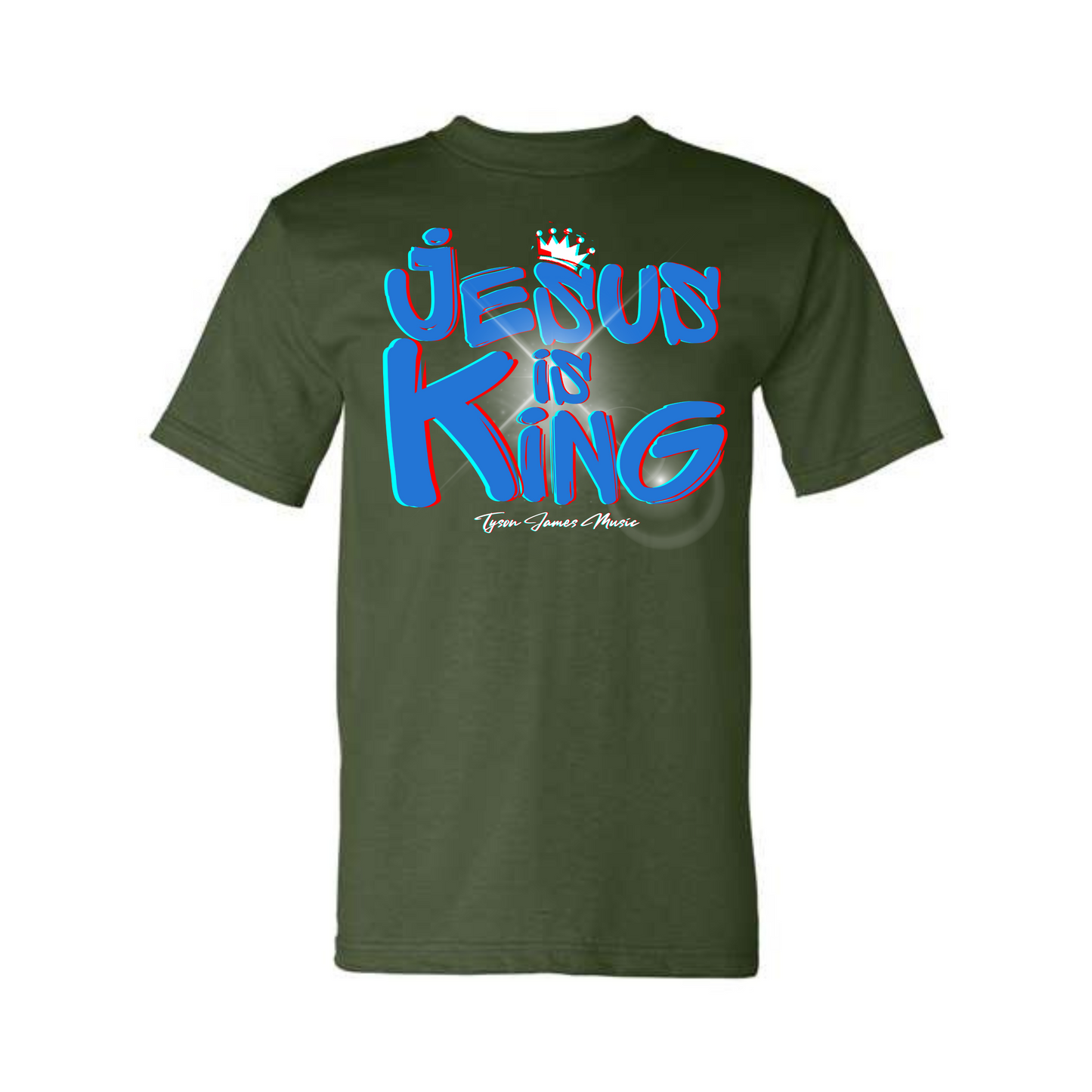 Jesus is King Heavyweight Tee