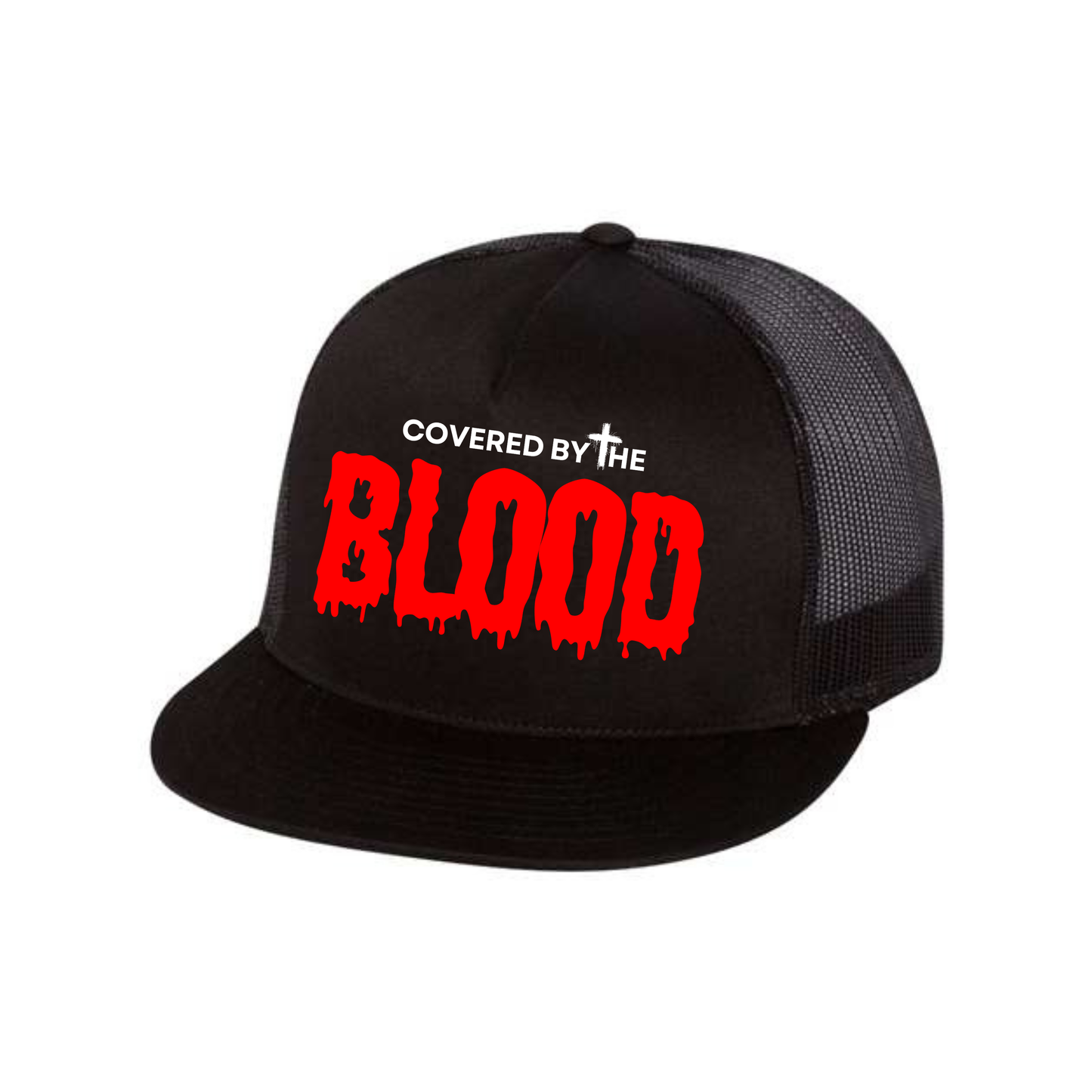 Covered by the Blood Five-Panel Classic Trucker Cap