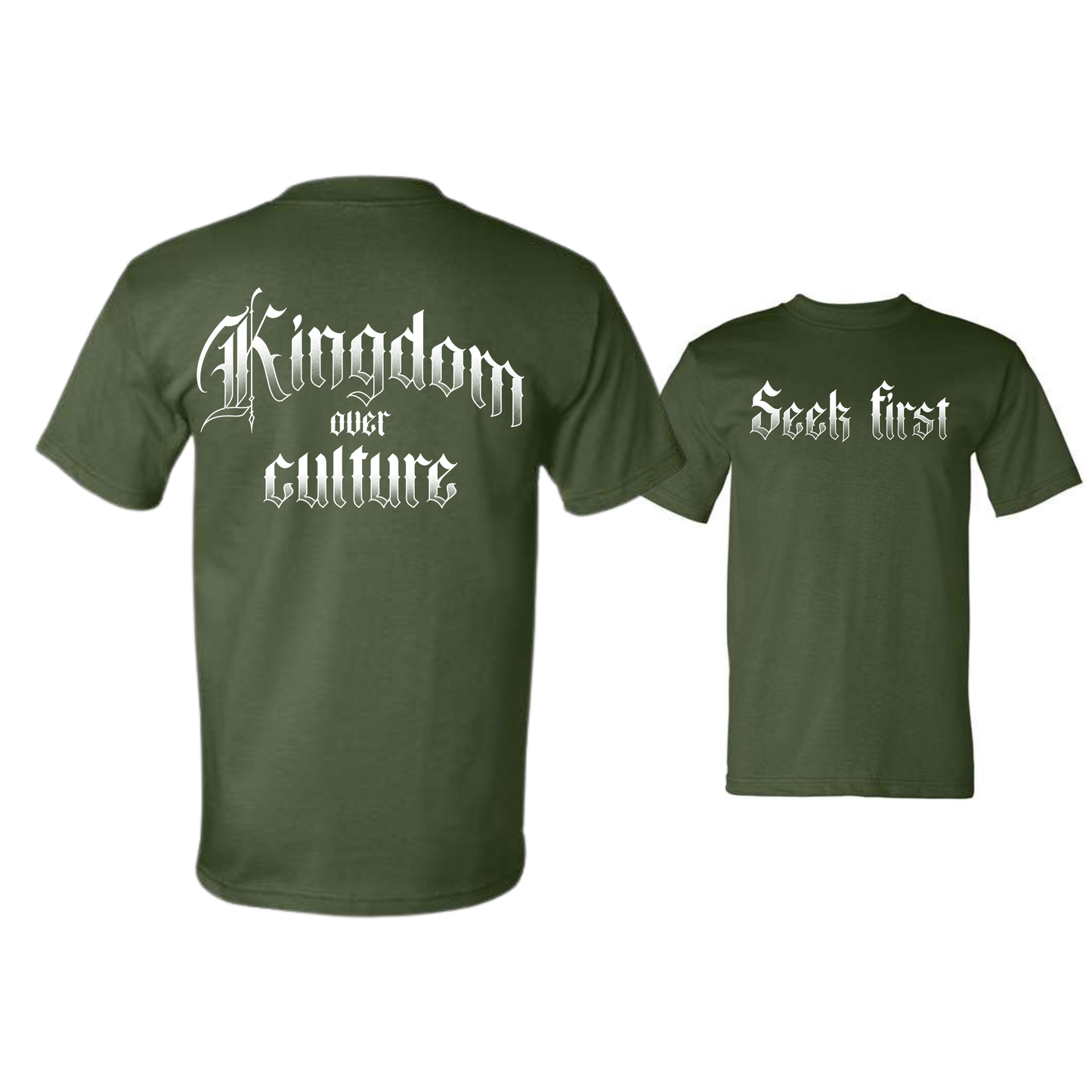 Kingdom Over Culture Heavyweight Tee