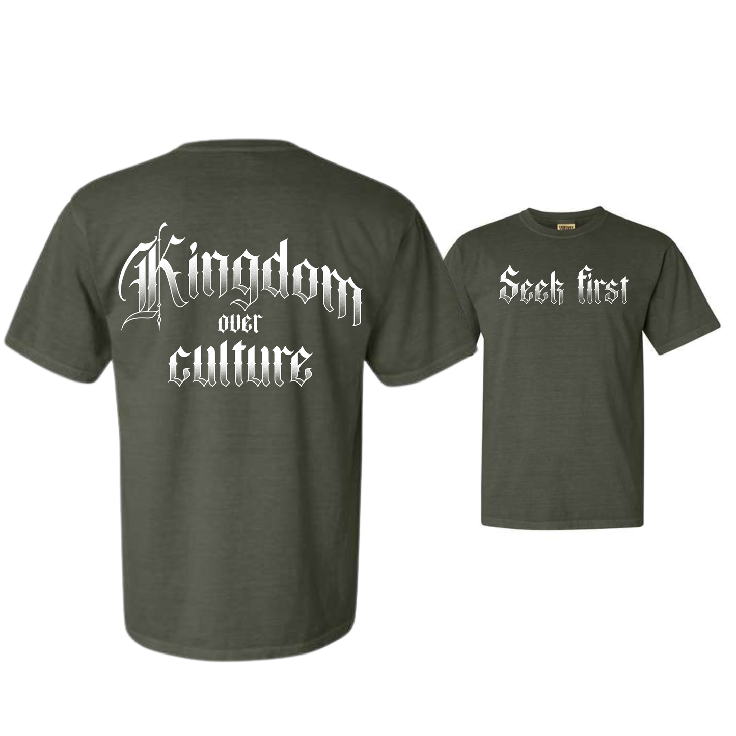 Kingdom Over Culture Dyed Heavyweight Tee