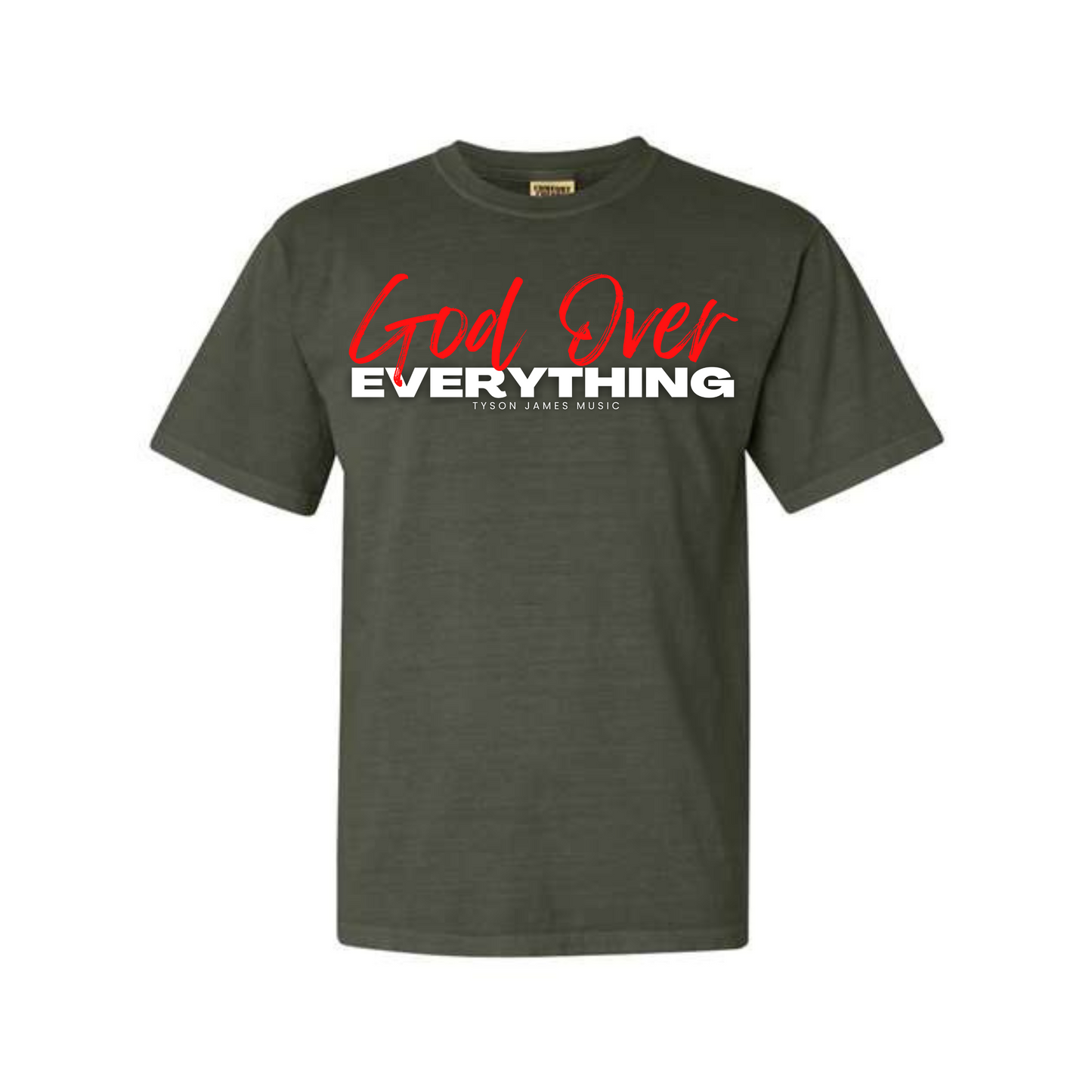 God Over Everything Dyed Heavyweight Tee