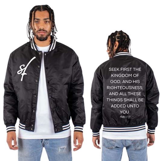 Seek First Bomber Jacket