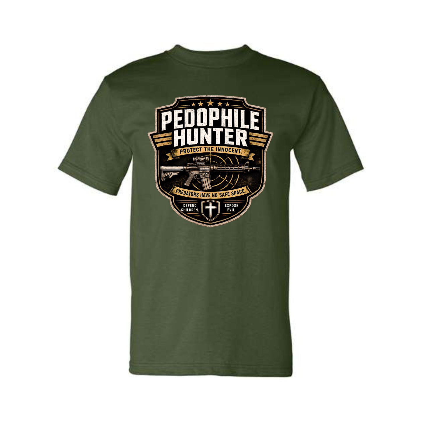 Pedophile Hunter Heavyweight Tee