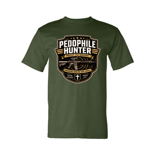 Pedophile Hunter Heavyweight Tee