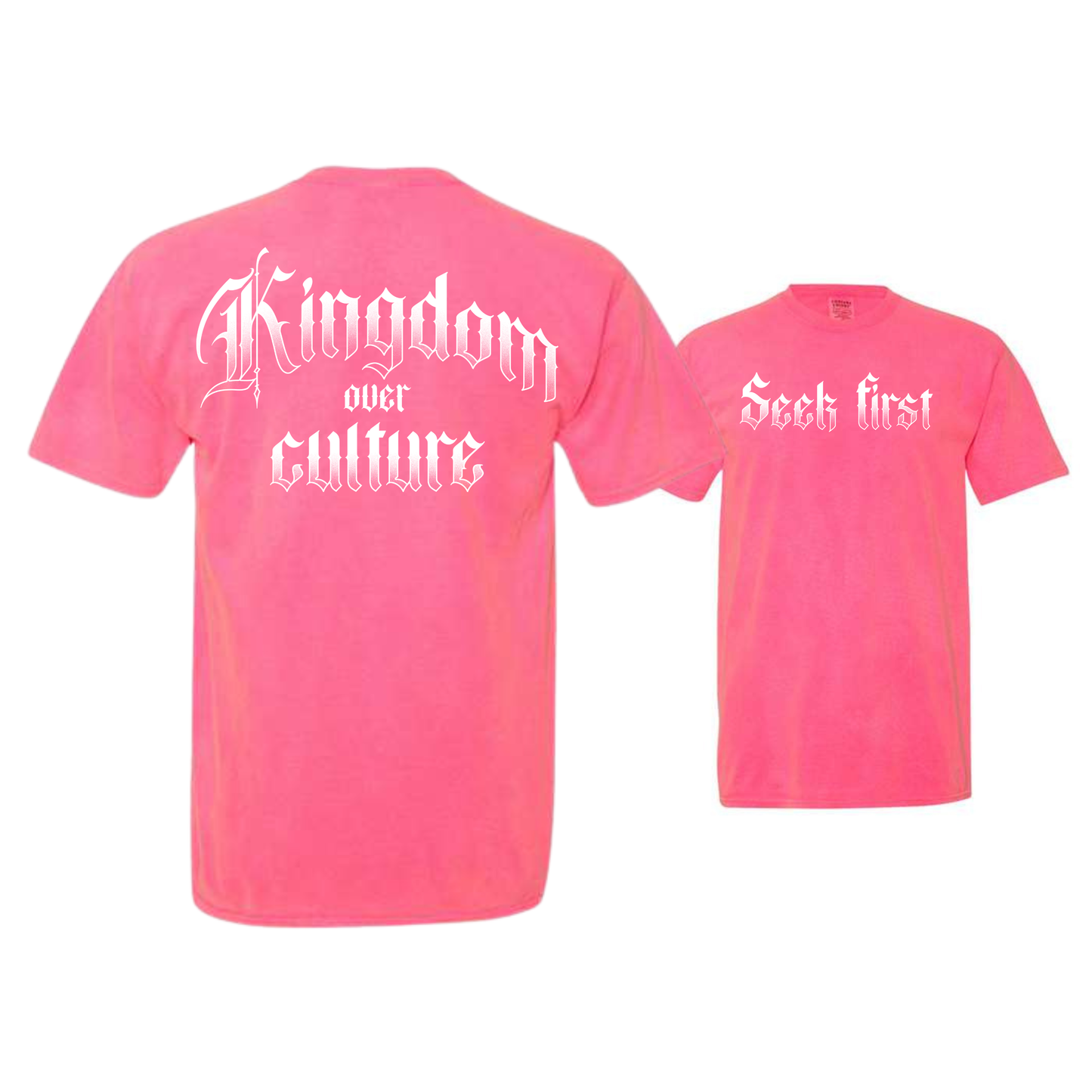 Kingdom Over Culture Dyed Heavyweight Tee