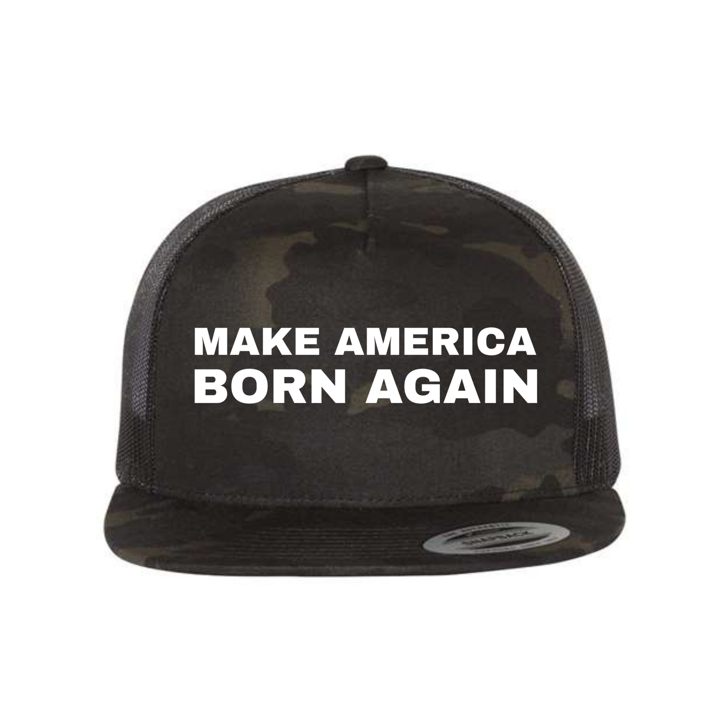 Make America Born Again Five-Panel Classic Trucker Cap