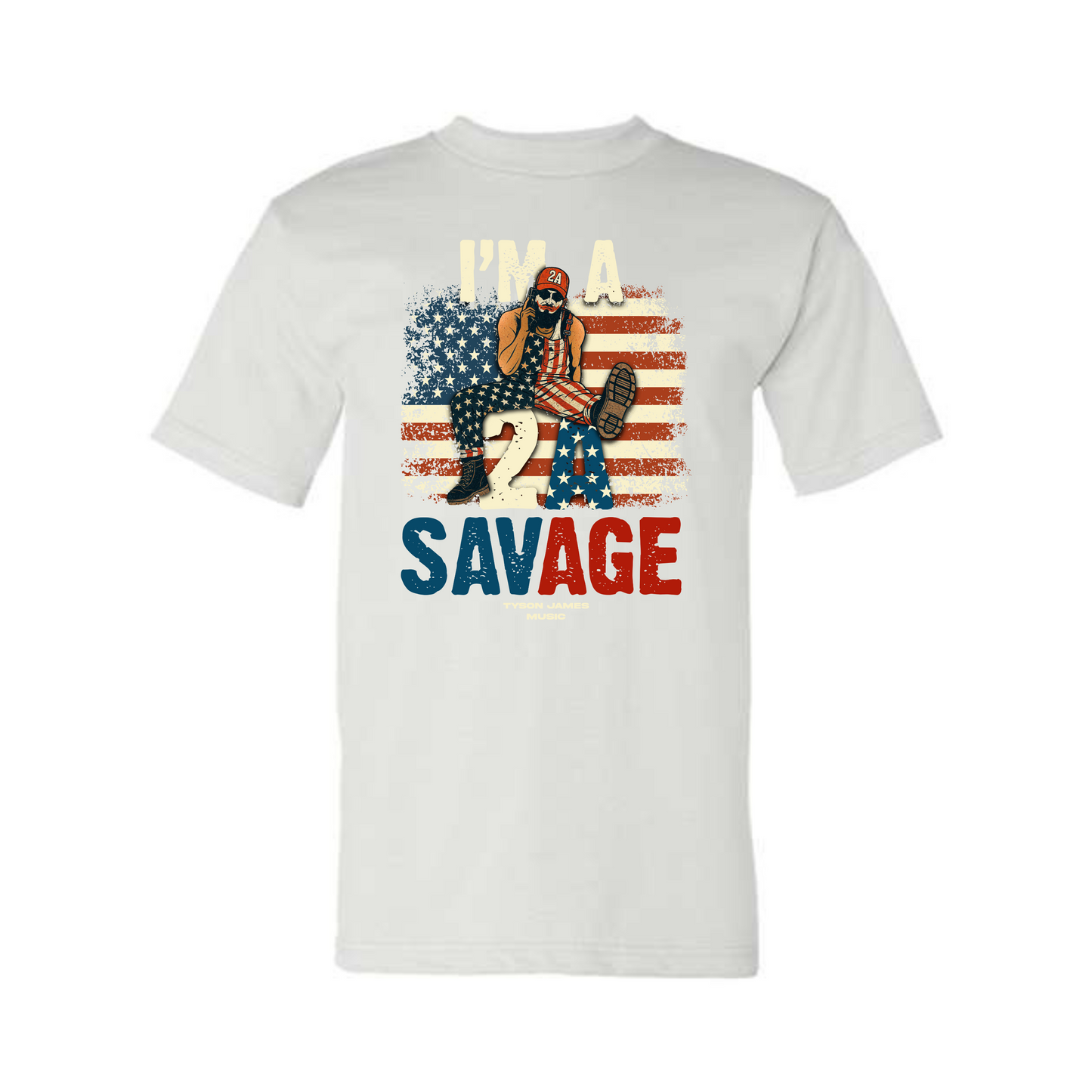2A Savage Heavyweight Tee