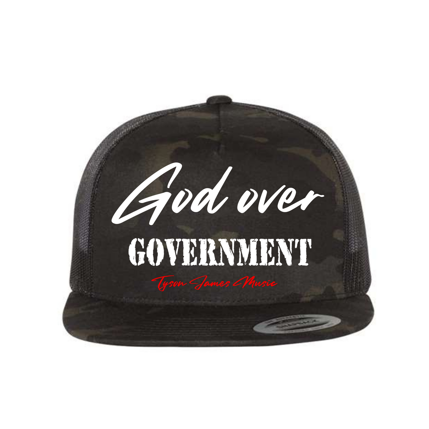 God Over Government Five-Panel Classic Trucker Cap