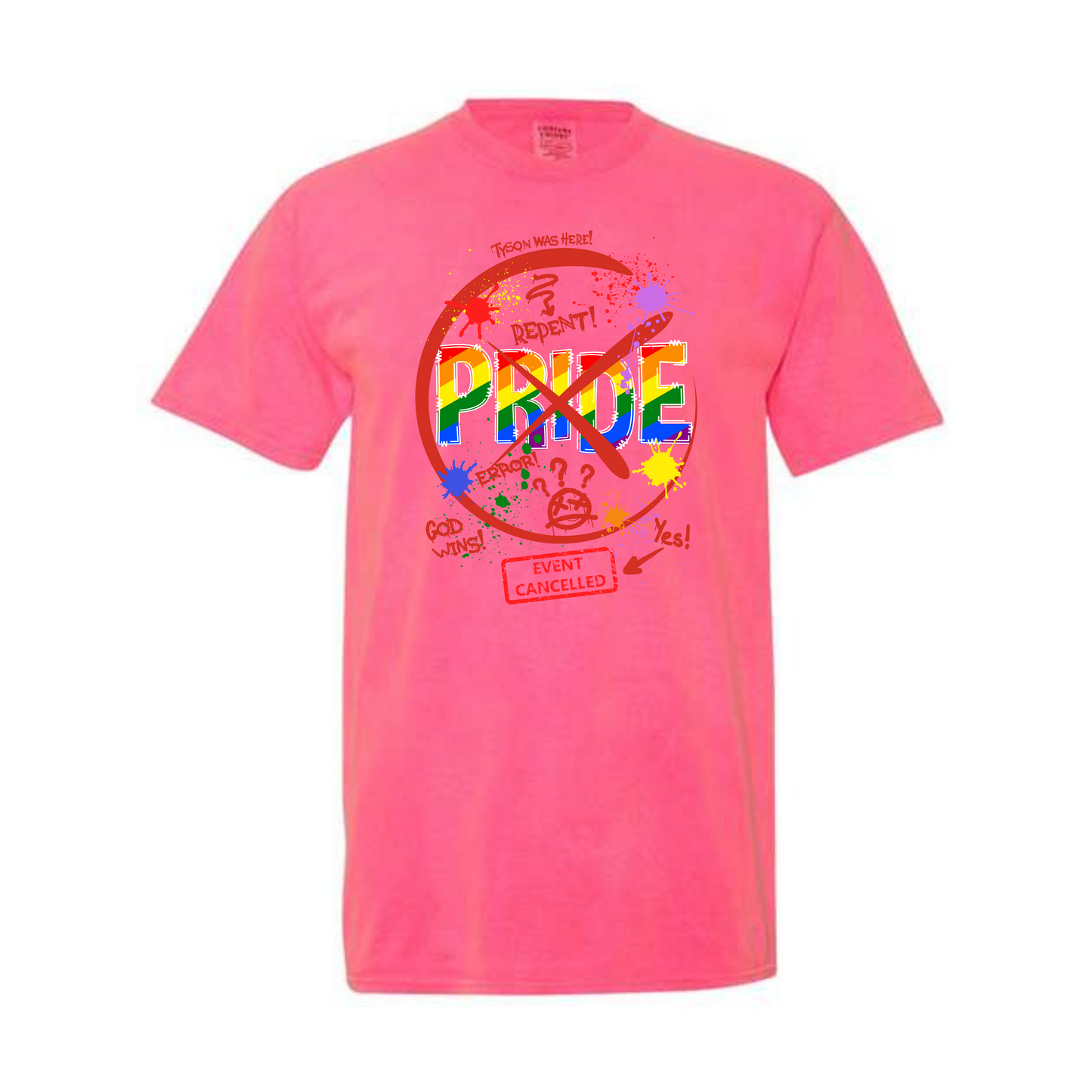 Cancel Pride Dyed Heavyweight Tee