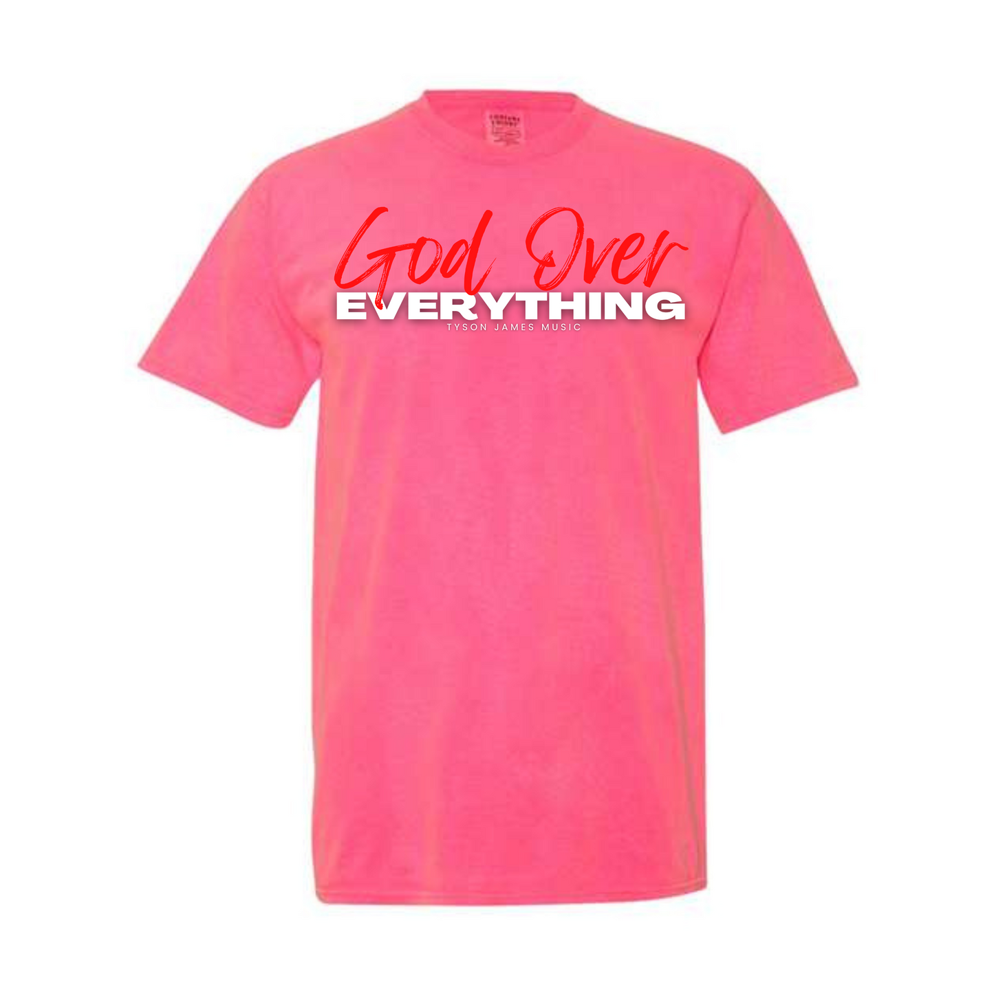 God Over Everything Dyed Heavyweight Tee