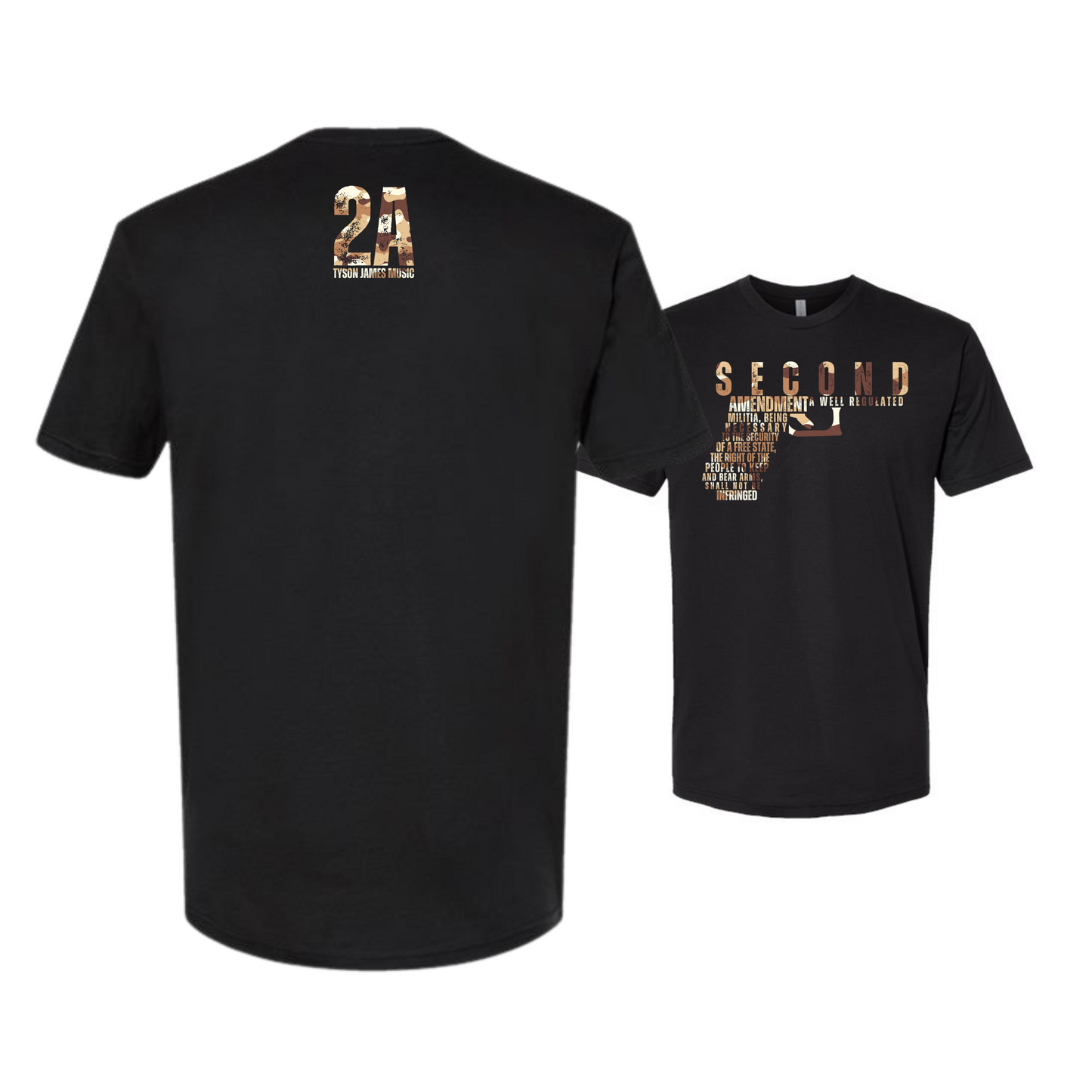 Second Tan Camo T-Shirt