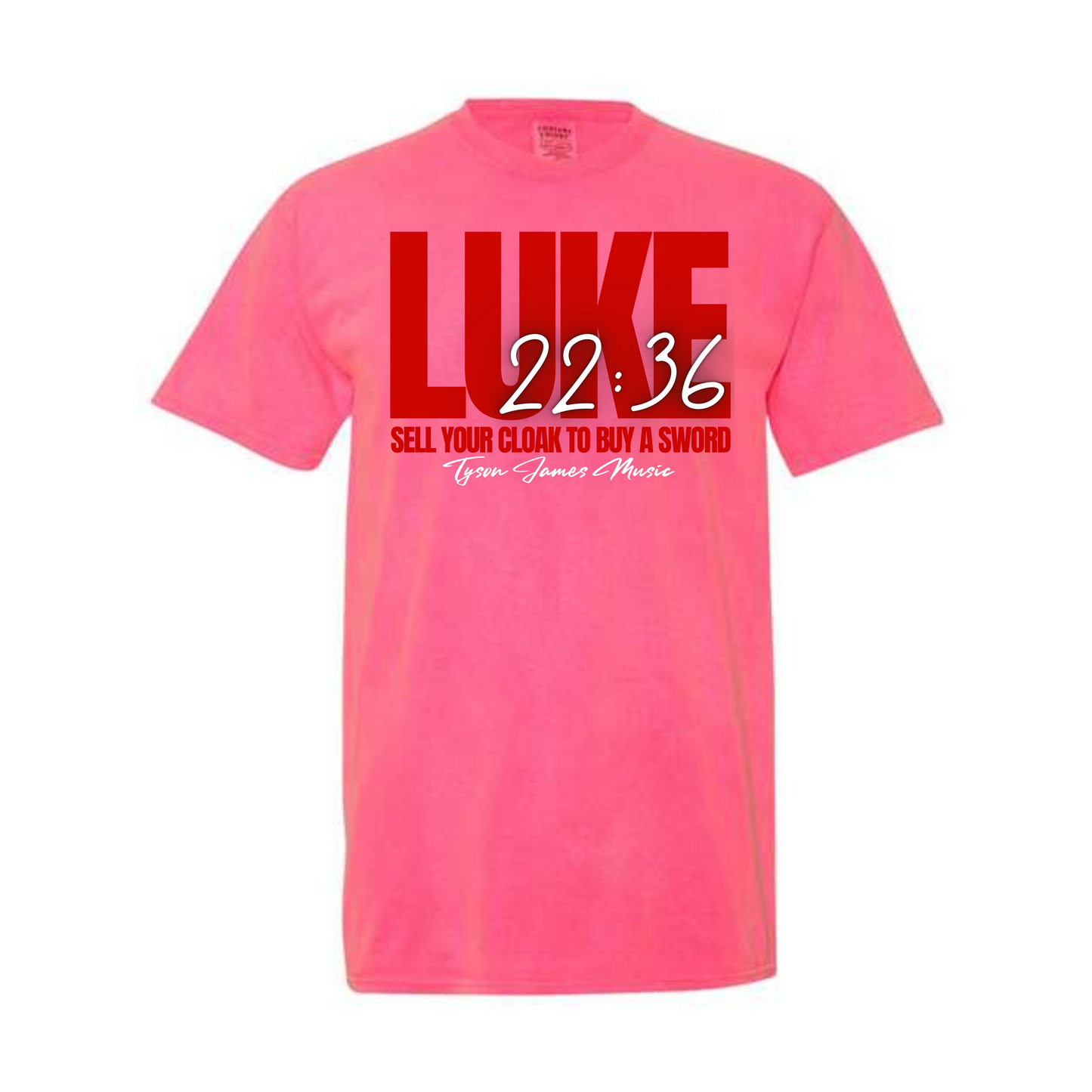 Luke 22:36 Dyed Heavyweight Tee