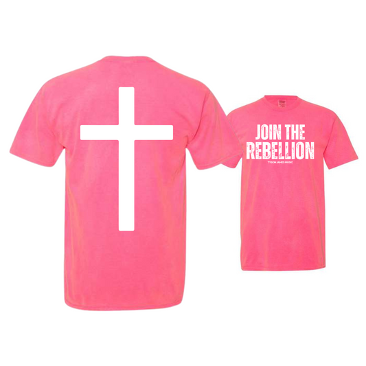 Join The Rebellion Dyed Heavyweight Tee