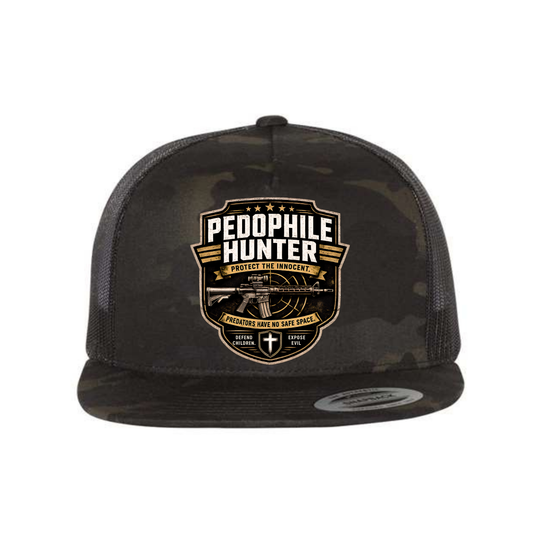 Pedophile Hunter Five-Panel Classic Trucker Cap